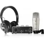 Kit de gravação para estúdio doméstico Behringer U-PHORIA STUDIO