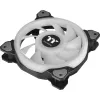 Thermaltake Riing Quad 14 RGB CL-F089-PL14SW-C ventoinha de radiador de 140 mm, TT Premium Edition, preto