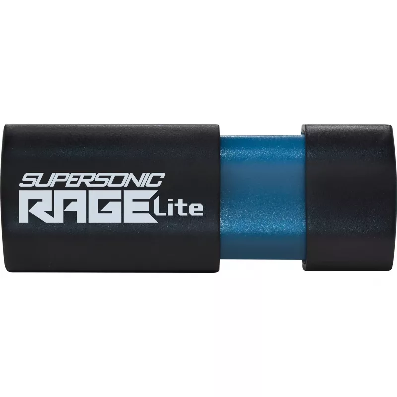 Pen drive PATRIOT Rage Lite 1 TB 120 MB/s USB 3.2 retrátil preto (PEF1TBRLB32U)