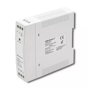 Fonte de alimentação para calha DIN 10W, 24V, 0,42A, slim
