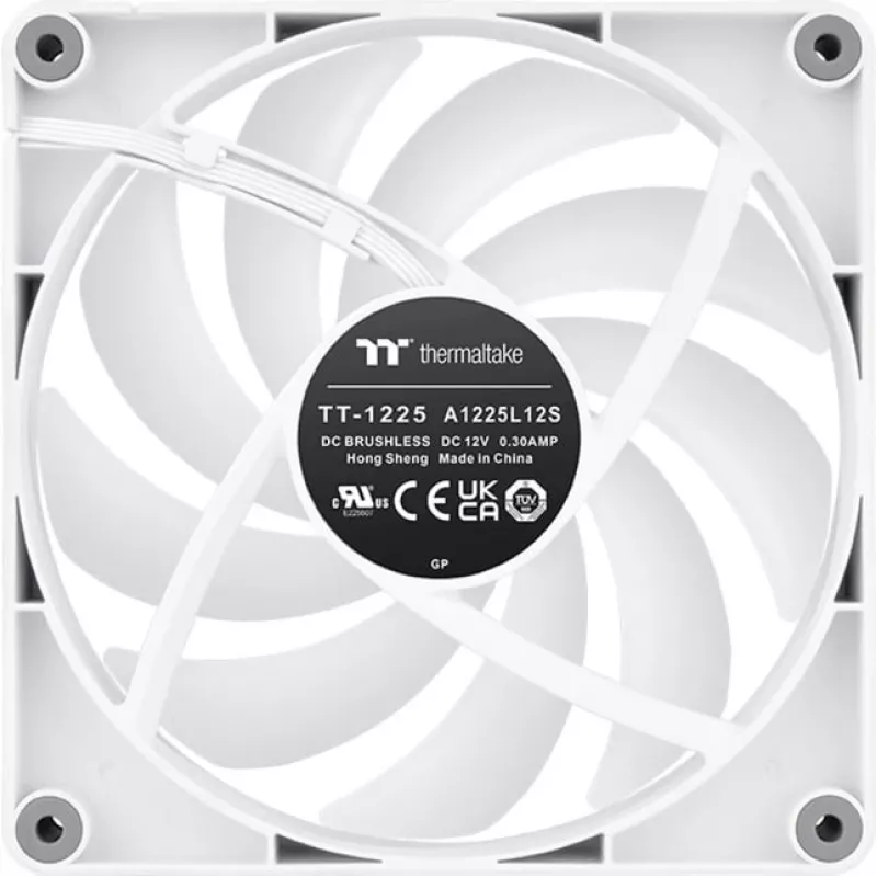 Thermaltake CT120 Reverse ARGB 120 mm branco pack de 2