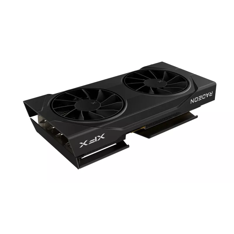 Placa gráfica XFX Radeon RX 9060 XT — 8 GB GDDR6, 128 bits, PCIe 5.0, 2x DP + HDMI, 2 ventoinhas