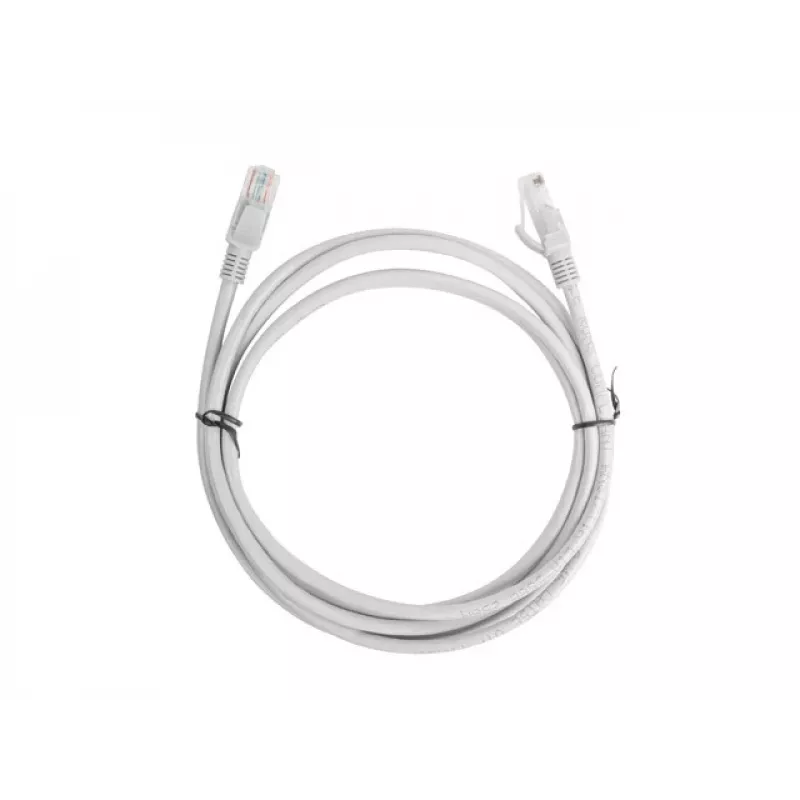 Cabo de rede Lanberg PCU5-10CC-0200-S 2 m Cat5e U/UTP (UTP) cinzento (PCU5-10CC-0200-S)