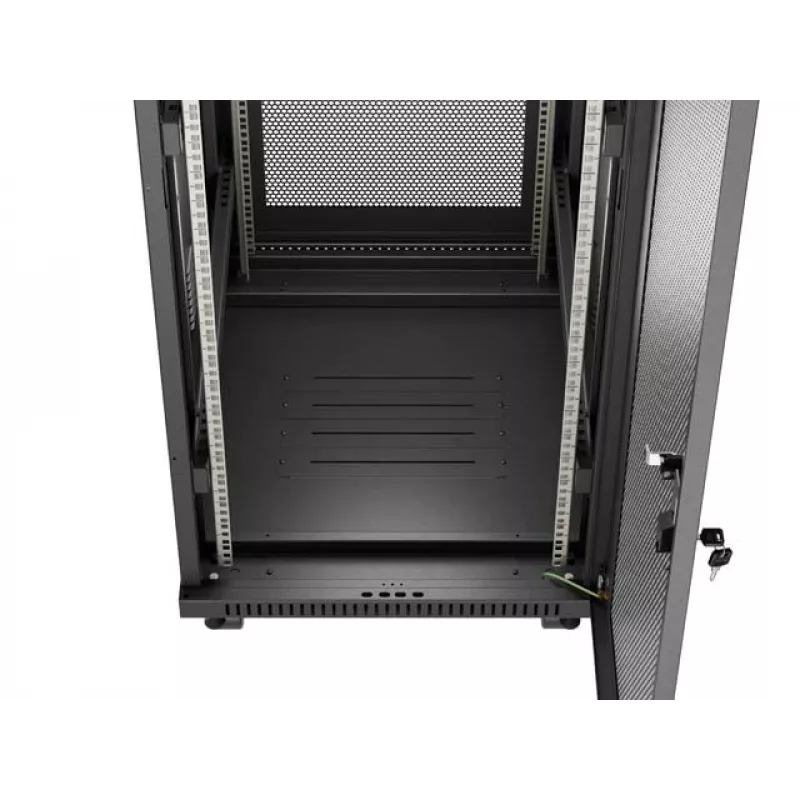Armário rack autónomo LANBERG FF01-6824-23BL 24U 600×800 mm IP20 preto