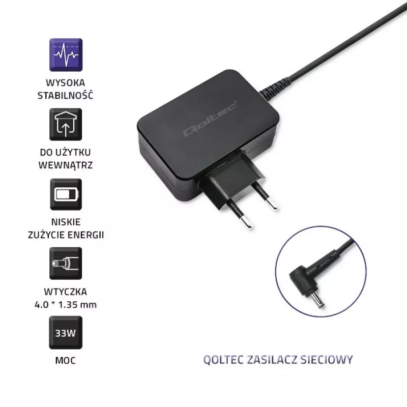 Fonte de alimentação para ultrabook ASUS 33W, 19V
