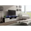 Suporte de TV para cama EVORA 200 preto/branco brilhante