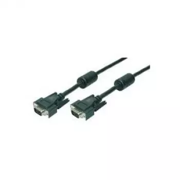 Logilink - cabo VGA - HD-15 (M) - HD-15 (M) - 10 m - preto (CV0016)