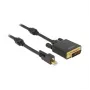 Adaptador de cabo de vídeo DeLOCK 83727 Mini DisplayPort para DVI-D 3 m
