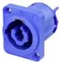 Conector de rede Neutrik NAC3MPXXA ficha powerCON, instalação vertical polos totais: 2 + PE 20 A azul 1 unid. (NAC3MPXXA)