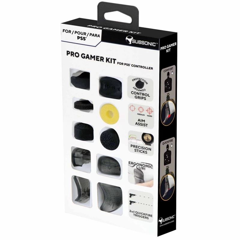 Subsonic Pro Gamer Kit para comando PS5