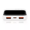 Powerbank everActive EB-10Q 10.000 mAh, 2× saídas USB, 22,5W QC4.0