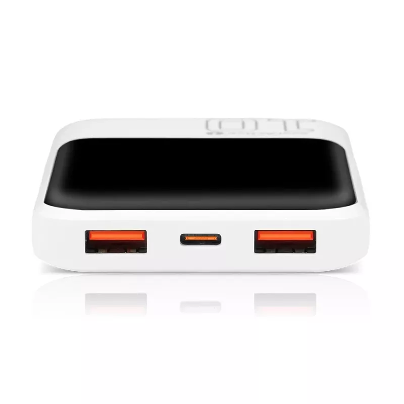Powerbank everActive EB-10Q 10.000 mAh, 2× saídas USB, 22,5W QC4.0