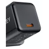 Mini carregador PA-F5 OEM preto 1xUSB-C 20W PD Power Delivery