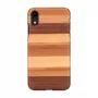 Capa de proteção para smartphone man and wood para iPhone XR – superfície de areia preta