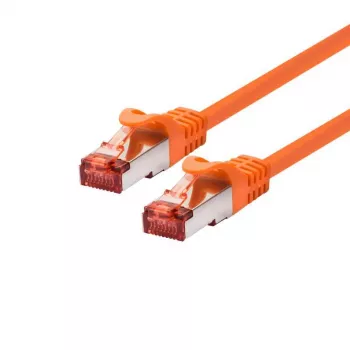 Cabo de rede LOGON TCF66F070O RJ-45 Cat6a 7 m vermelho