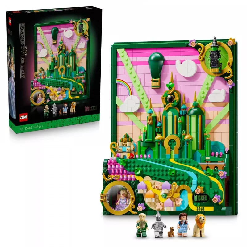 Blocos de construção Wicked 75685 Obraz Emerald City