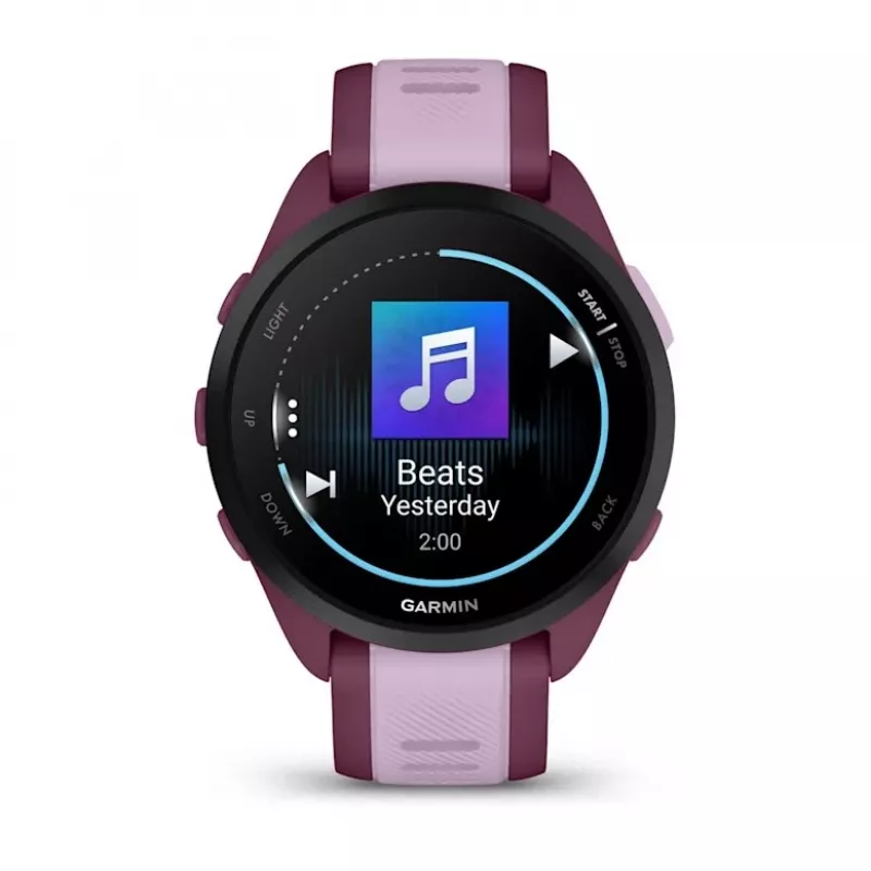 Smartwatch GARMIN Forerunner 165 Music, 43 mm caixa de polímero, 1,2
