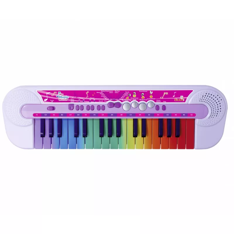 Teclado Simba Toys Benelux My Music World 106834638 com teclas sensíveis ao toque