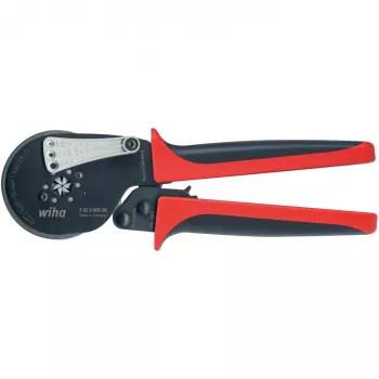 Alicate de cravar cabos Wiha 41246 Crimping Tool preto, vermelho