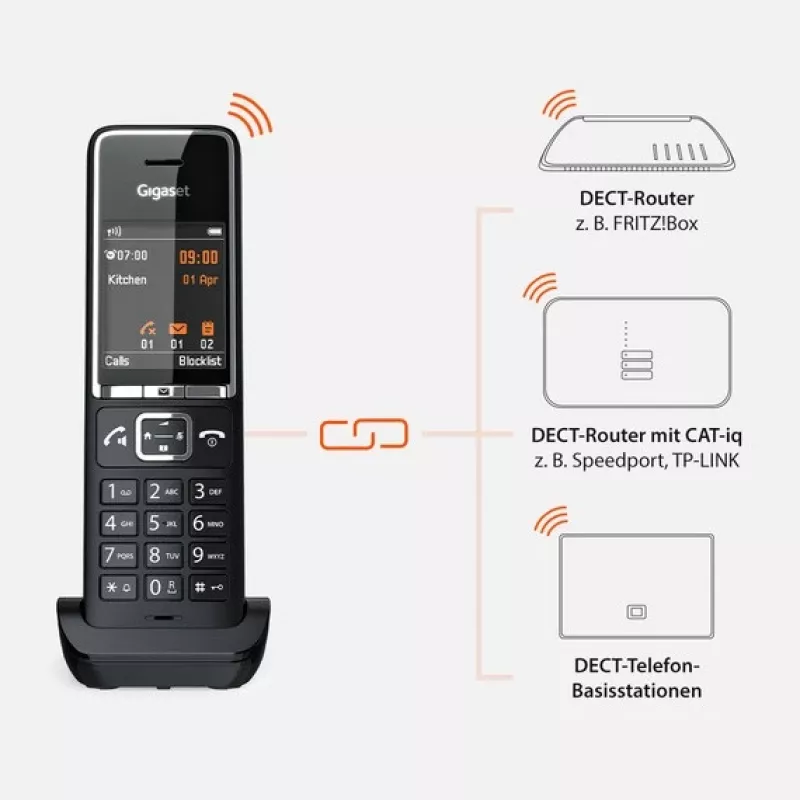 Telefone universal Gigaset Comfort 550HX