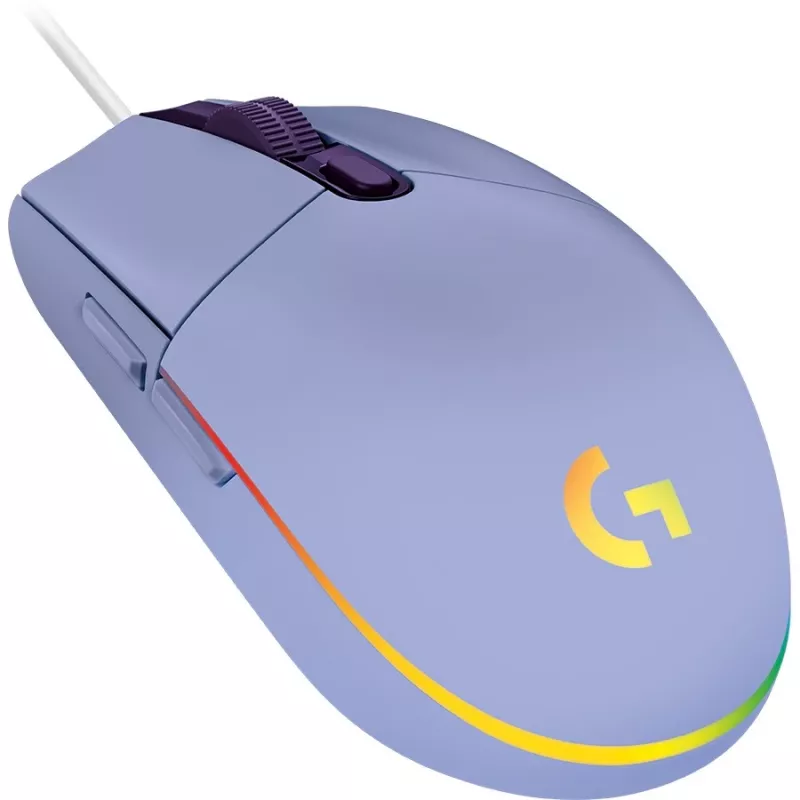Logitech G102 LIGHTSYNC rato gaming, lilás