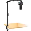 Braço de monitor Streamplify GAZU-979, mola a gás, altura ajustável para ecrãs e braços