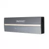 Caixa Patriot TXD PV810UPNGM para SSD M.2 NVMe, USB-C 3.2 Gen 2 (10 Gbit/s), M.2 2280, NVMe 1.3, até 8 TB, alumínio, cinzento