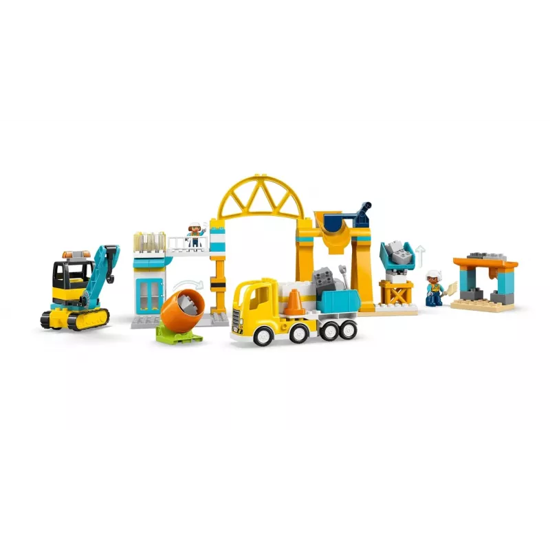 LEGO DUPLO 10476 3-em-1 Estaleiro de Obra e Veículos