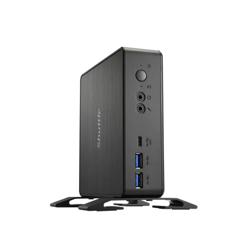Shuttle XPC Nano PC NC40U5, Intel Core i5-1235U, 1x HDMI, 1x DP, 1x USB-C/DP, 6x USB3.2, 1x baía de 2,5