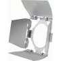 EUROLITE Barn door (limitador de abas) para LED ML-30 Spot, prata