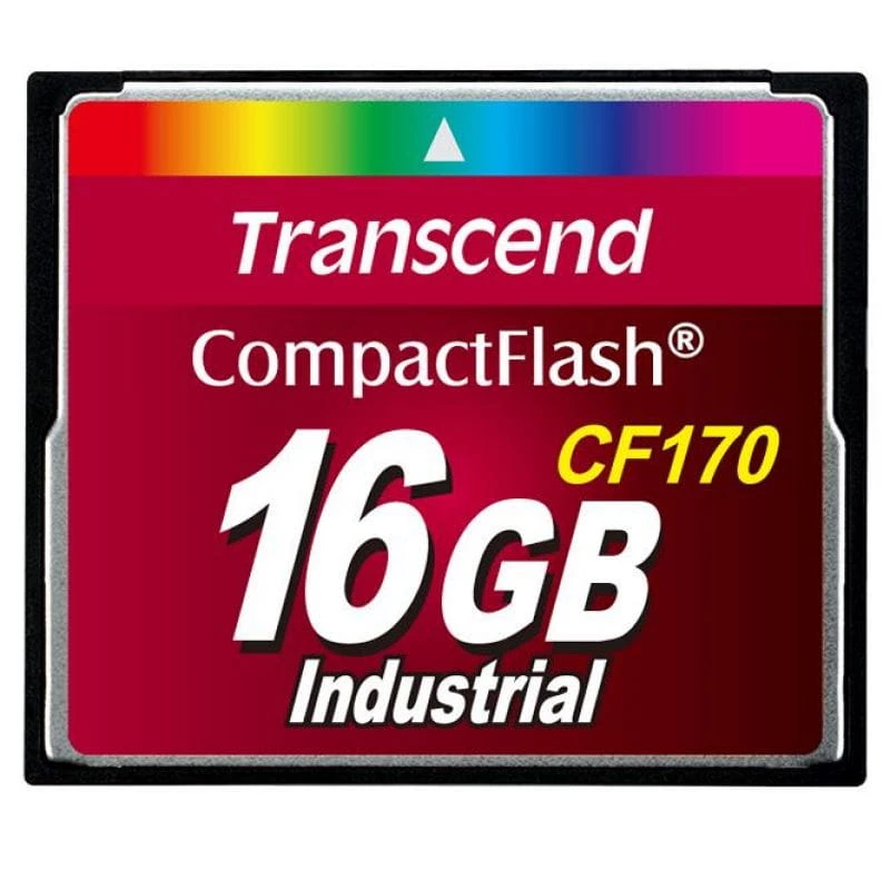 Cartão de memória flash Transcend 16 GB CompactFlash MLC CF170
