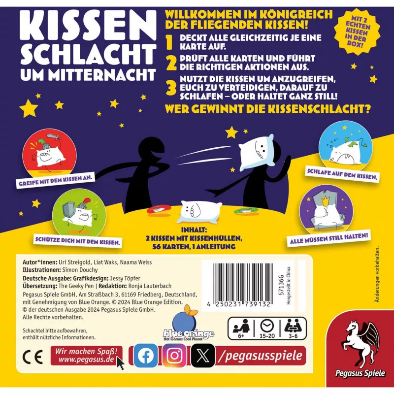 Kissenschlacht um Midnight, Jogo de família