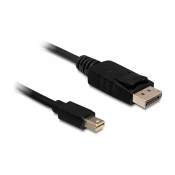 Cabo Mini DisplayPort para DisplayPort DeLOCK 83984 0,5 m preto