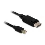 Cabo Mini DisplayPort para DisplayPort DeLOCK 83984 0,5 m preto