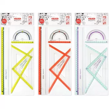 Conjunto de réguas Herlitz 11368222