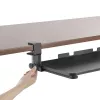 Gaveta para teclado Maclean MC-839 | Gaveta sob a secretária para teclado e rato | Prateleira para teclado com fixação | Solução ergonómica para o posto de trabalho