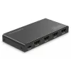 Comutador HDMI 4K Digitus 3x1 metal preto 18 Gbit/s