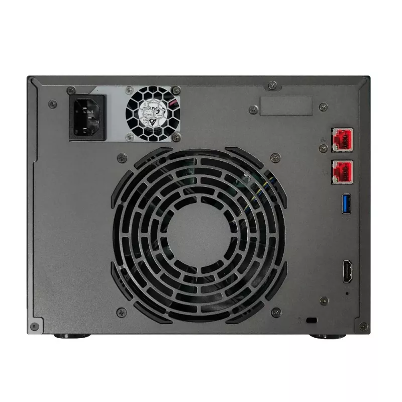 NAS Asustor LOCKERSTOR 6 Desktop Intel® Celeron® N5105 8 GB DDR4 HDD ADM preto