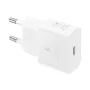 Carregador rápido USB AC Samsung EP-T2510 25W branco, USB-C, PPS, Super Fast Charging