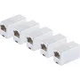 Adaptador ShiverPeaks 71220-8M-SET5 conector de patch modular Cat 5, 8 pinos RJ45