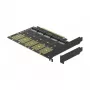 Placa DeLOCK PCI Express x16 para 5 x M.2 Key B / SATA internos