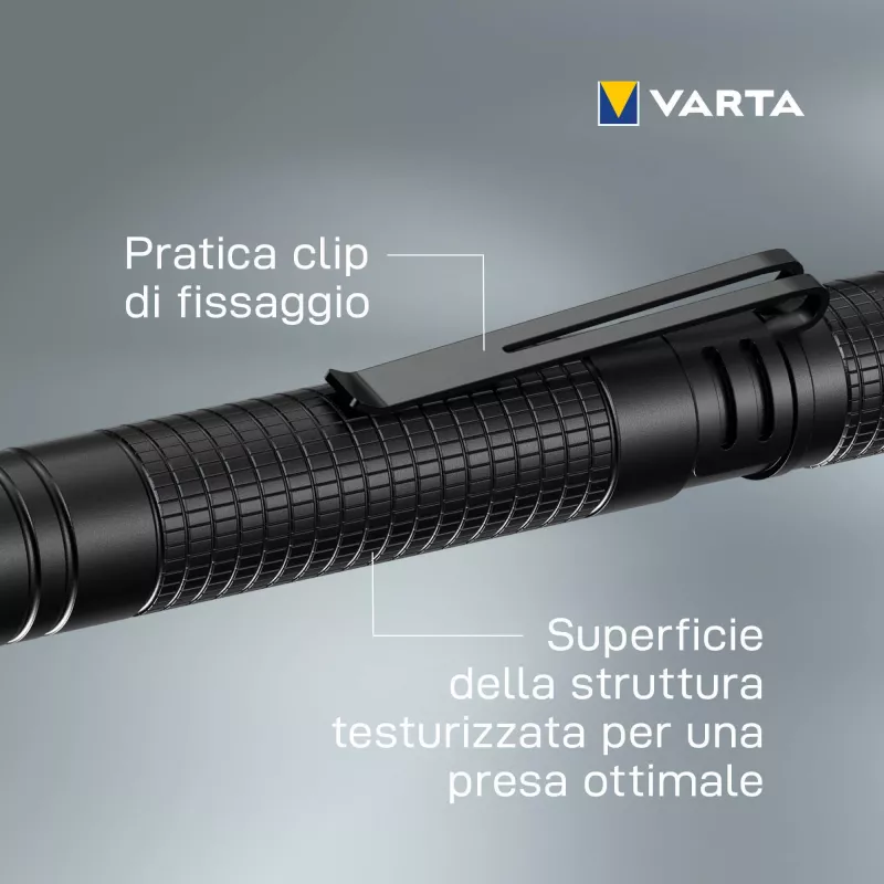 Lanterna de mão Varta 16606 alumínio LED 30 lm 25 h
