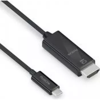 PureLink IS2201-010 - 1 m - USB Type-C - HDMI - ficha - ficha - reto (IS2201-010)