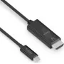 PureLink IS2201-010 - 1 m - USB Type-C - HDMI - ficha - ficha - reto (IS2201-010)