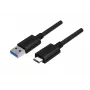 Cabo USB UNITEK Y-C474BK USB 3.2 Gen 1 (3.1 Gen 1) 1 m USB A USB C preto