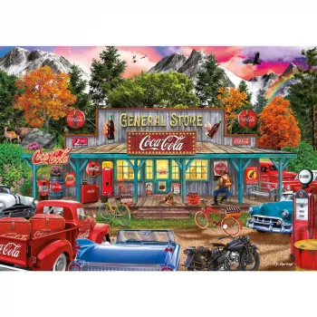 Puzzle Schmidt Spiele Coca-Cola Store 1000 peças 693x493 mm