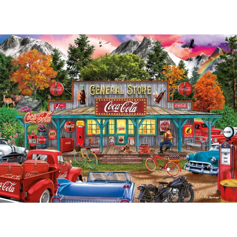 Puzzle Schmidt Spiele Coca-Cola Store 1000 peças 693x493 mm