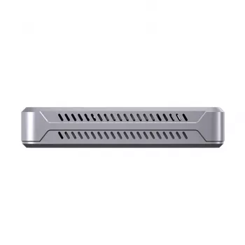 Caixa para SSD Unitek S1242AGY01-EU USB4 40 Gbit/s, M.2 NVMe, até 8 TB, alumínio/plástico, refrigeração ativa