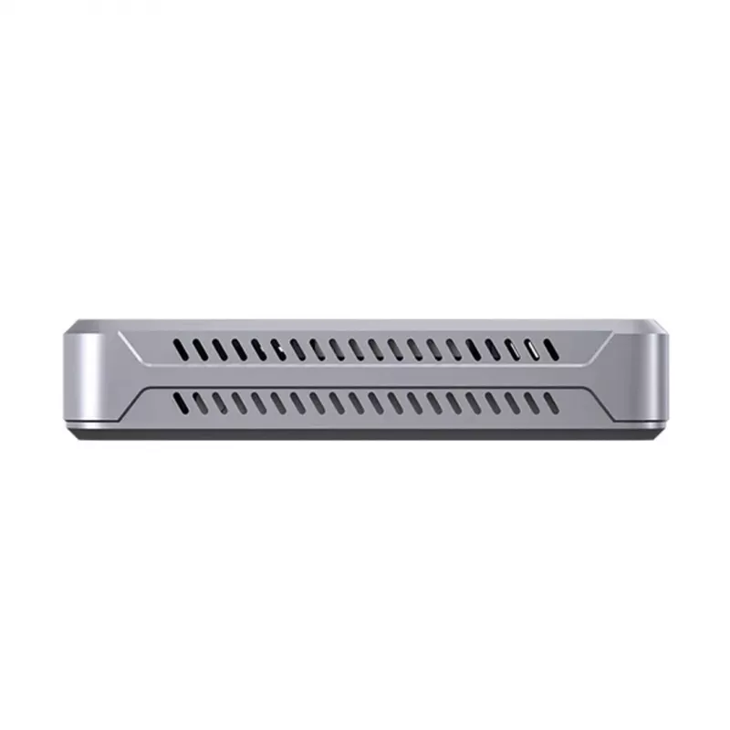 Caixa para SSD Unitek S1242AGY01-EU USB4 40 Gbit/s, M.2 NVMe, até 8 TB, alumínio/plástico, refrigeração ativa