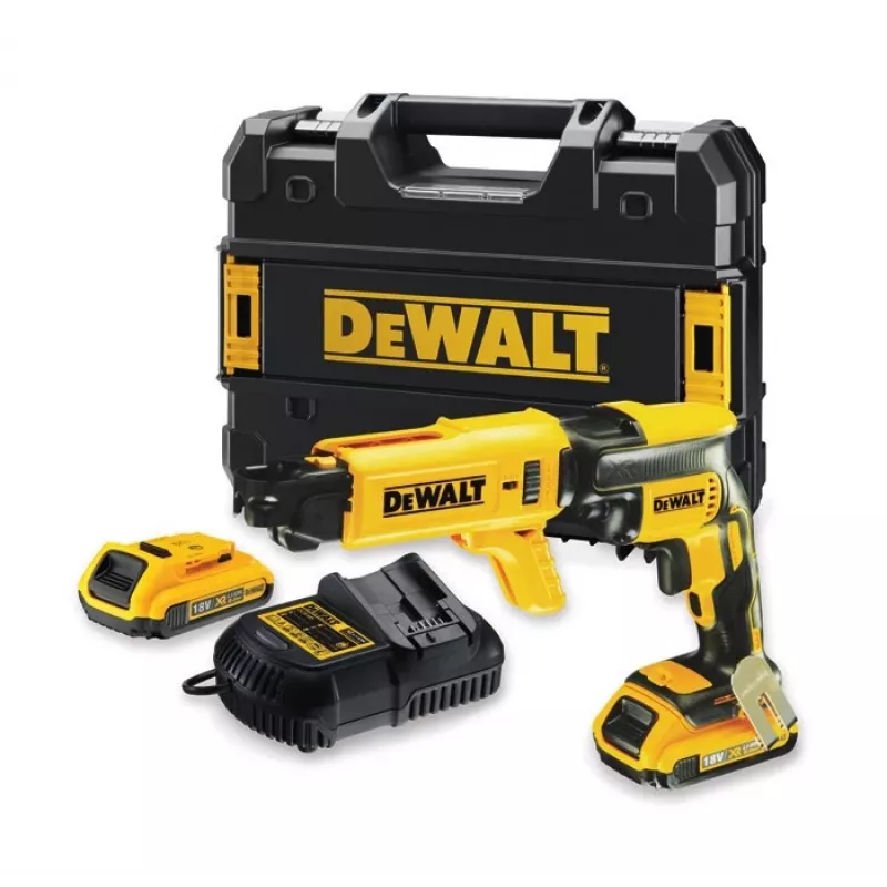 Parafusadeira/chave de impacto com bateria DeWALT DCF620P2K preto, amarelo 4400 rpm